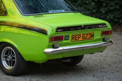 価格非公開で落札されたフォード「エスコート Mk Iメキシコ」（C）iconicauctioneers