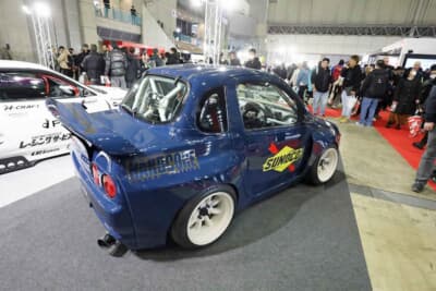 スズキ ツイン：東京オートサロンの会場までは自走で来たというから驚きだ