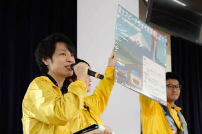 息子の直輝さんはBSミーティングでも実行委員会として、トークショーの司会進行を務めた