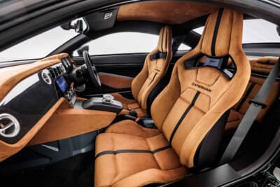 ケータハム「プロジェクトV」プロトタイプ：当初は2+1の３シーターだったキャビンは2+2へ変更された