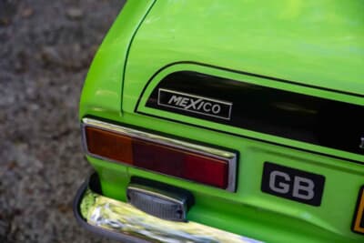 価格非公開で落札されたフォード「エスコート Mk Iメキシコ」（C）iconicauctioneers