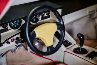 57万8750ドル(邦貨換算約8947万円)で落札されたランボルギーニ「カウンタック25thアニバーサリー」(C)Courtesy of RM Sotheby's