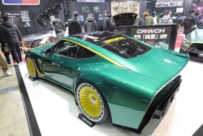 日産 RZ34 フェアレディZ：美しいクーペスタイルを崩すことなく計算し尽くされた幅広ボディワークはお見事