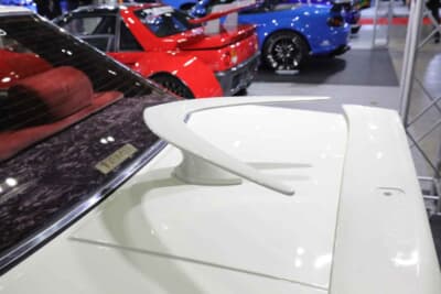 トヨタ GX71 マークII：昭和のクルマ好きオヤジが食い入るように見ていたのが、トランクにマウントされたブーメランアンテナだった