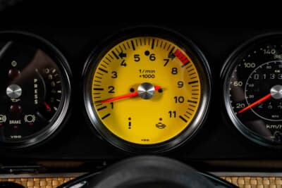 107万3750ドル（邦貨換算約1億6643万円）で落札されたポルシェ「911 リイマジンド バイ シンガー」（C）Courtesy of RM Sotheby's