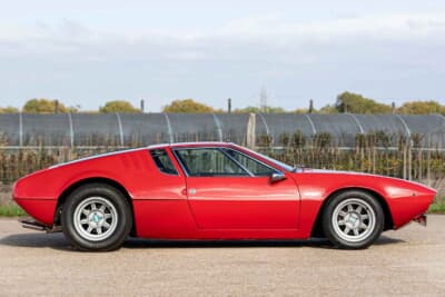 17万6666ポンド（邦貨換算約3690万円）で落札されたデ・トマソ「マングスタ」（C）Bonhams