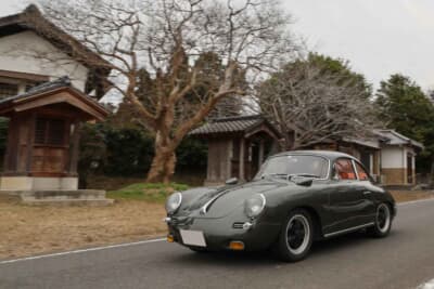 今回唯一のドイツ車として参加した1964年式のポルシェ356C
