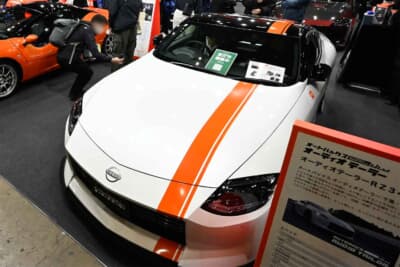 スーパーオートバックス・オーディオテーラー千葉・蘇我インターによるRZ34も注目を集めていた