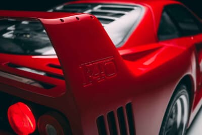 388万6250ドル（邦貨換算約5億8293万7500円）で落札されたフェラーリ「F40」（C）Courtesy of RM Sotheby's