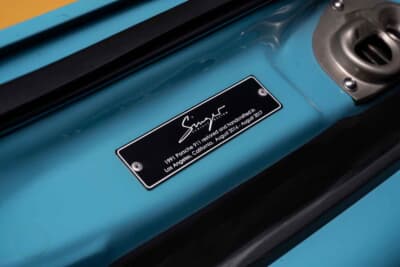 107万3750ドル（邦貨換算約1億6643万円）で落札されたポルシェ「911 リイマジンド バイ シンガー」（C）Courtesy of RM Sotheby's