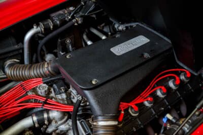 57万8750ドル(邦貨換算約8947万円)で落札されたランボルギーニ「カウンタック25thアニバーサリー」(C)Courtesy of RM Sotheby's