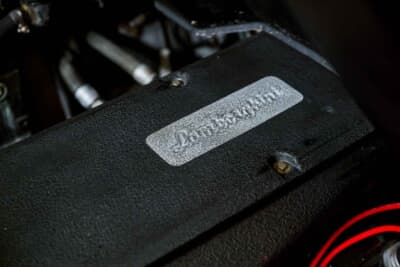 57万8750ドル(邦貨換算約8947万円)で落札されたランボルギーニ「カウンタック25thアニバーサリー」(C)Courtesy of RM Sotheby's