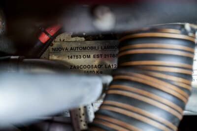 57万8750ドル(邦貨換算約8947万円)で落札されたランボルギーニ「カウンタック25thアニバーサリー」(C)Courtesy of RM Sotheby's