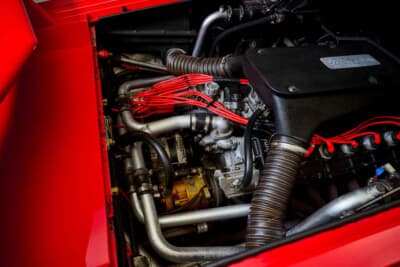 57万8750ドル(邦貨換算約8947万円)で落札されたランボルギーニ「カウンタック25thアニバーサリー」(C)Courtesy of RM Sotheby's