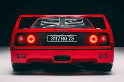 388万6250ドル（邦貨換算約5億8293万7500円）で落札されたフェラーリ「F40」（C）Courtesy of RM Sotheby's