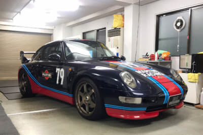 ポルシェ993のカーラッピング施工実例
