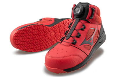 ミズノ オールマイティ LSII 73M BOA：レッド×ブラック