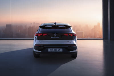 ルノー・フィランテ：空力デザインを視覚的にもわかりやすく訴求するリアビュー