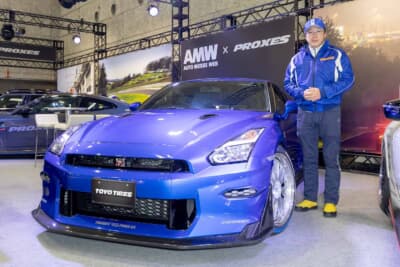 R35 GT-Rの魅力をあらゆる部分で引き出せるタイヤ。それがプロクセス スポーツに対する横山代表の評価だ