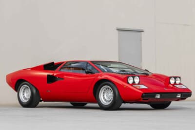 11万2000ドル（邦貨換算約1億7400万円）で落札されたランボルギーニ「カウンタックLP400」（C）Courtesy of RM Sotheby's