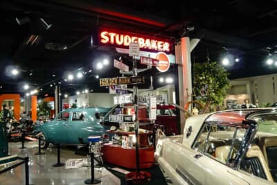 2階は戦後から生産終了までのモデルが並ぶ