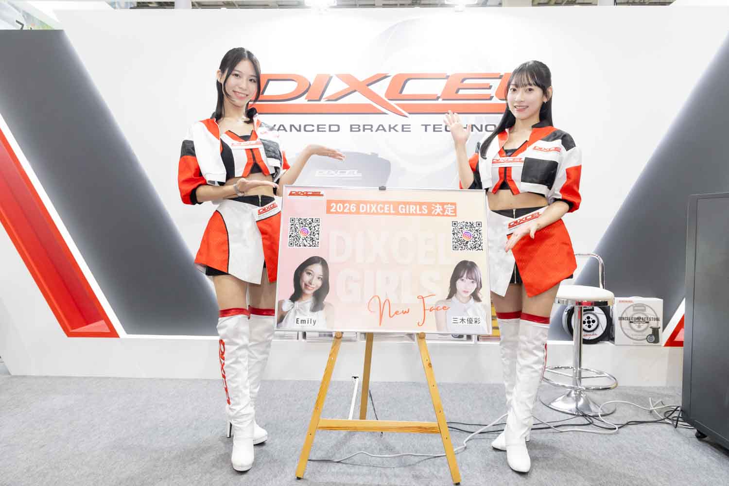 DIXCEL GIRLS 2026 Make Stunning Debut at Osaka Auto Messe 2026!