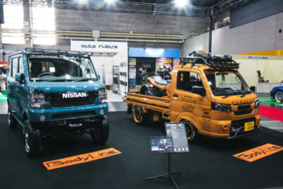 個性あふれるキャラバンミニとキャラバンミニトラック