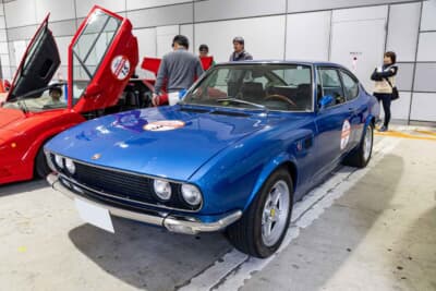 1972年式 フィアット ディーノ:フェラーリ製V6エンジンを搭載したイタリアンGTの隠れた傑作。ベルトーネによる端正なデザインはフィアットらしい親しみやすさとフェラーリの血統を感じさせる色気が同居する