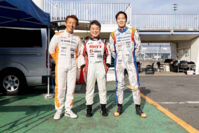 今回は蘇武喜和選手と久保凛太郎選手によるドライビングレッスン（2000円）、木下みつひろ選手によるチューニングカウンセリング（1ヒート分・4000円）と、異なる内容のレッスンが用意されていた