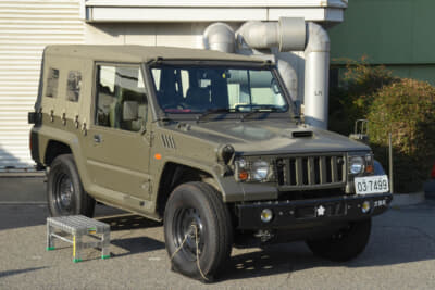 大阪オートメッセ2025に展示された1/2トラック（73式小型トラック）