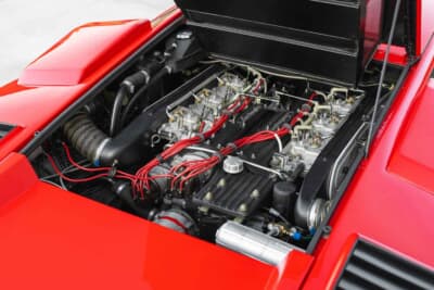 11万2000ドル（邦貨換算約1億7400万円）で落札されたランボルギーニ「カウンタックLP400」（C）Courtesy of RM Sotheby's