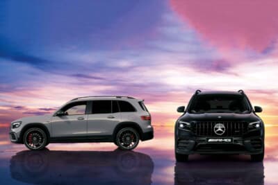 Mercedes-AMG GLB 35 4MATIC Final Edition：ボディカラーはシックな専用色のナイトブラックとMANUFAKTURアルペングレーの2色