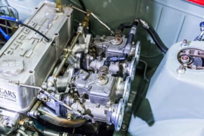 日産 サニートラック： A12型エンジンをベースにフルチューンを施した心臓部