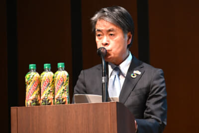 太田稔彦実行委員会会長からその成果も示された。昨年の2025年大会での観客動員数は53万600人。日本国内における経済波及効果は133億2500万円という数字が示された