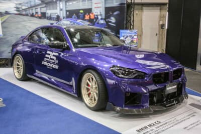 オートスタイリング・ドルトが手掛けたBMW M2 CS。ハイレベルなチューニングカーにプロクセスの35thロゴを加えて世界観を表現