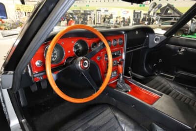 トヨタ 2000GT:内装もすべて刷新されており、全身で手がかかっていないところはひとつもないほど徹底して補修されている