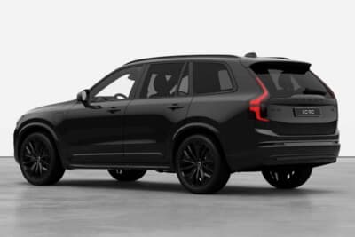 ボルボXC90 Ultra T8 AWD Plug-in hybrid Black Edition:リアバッジもグロッシーブラックで統一