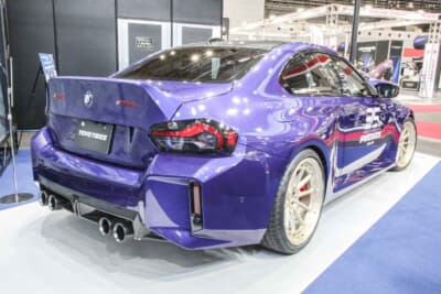 オートスタイリング・ドルトが手掛けたBMW M2 CS。ハイレベルなチューニングカーにプロクセスの35thロゴを加えて世界観を表現