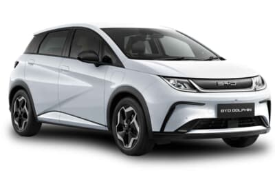 BYD DOLPHIN:人気のスキーホワイトのボディカラー