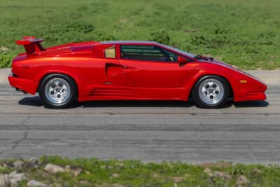 41万7500ドル（邦貨換算約6520万円）で落札されたランボルギーニ「カウンタック25thアニバーサリー」（C）Courtesy of RM Sotheby's