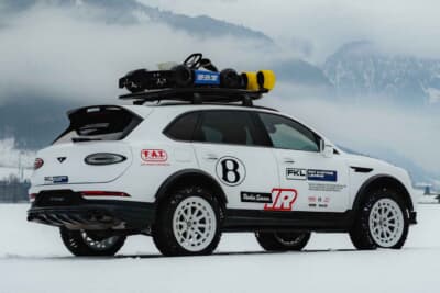 ベントレー ベンテイガ X コンセプト：サスペンションストロークと最低地上高を確保するため車高を55mmアップ