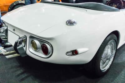 ロッキー 2000GT：クルマは実車から採寸したうえで、3Dのボディデータを元に作成している