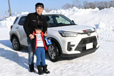 内山貴史/こうき組(No.25 The YOKOHAMA Rubber iceGUARD 8/TOYOTA RAIZE/神奈川県)