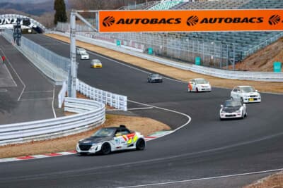 冬のスポーツランドSUGOでターボGPを開催するのは初。空気が冷えタイムの出やすい季節だけに、どのエントラントも気合は十分だ