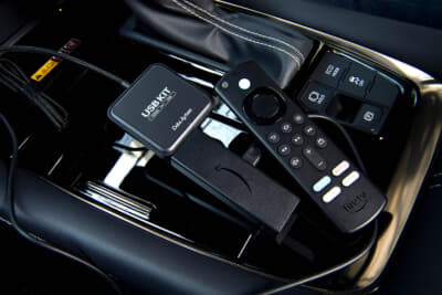 カーエンターテイメントアダプターUSBKIT CEA940：操作はFireStickのリモコンを使用する