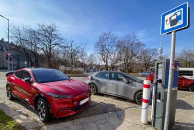 IAA モビリティ2023で試乗したフォードのEV（電気自動車）は、最近ミュンヘンの街でちらほら見かけるようになりました