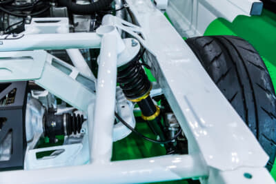 AMEND プレデター：リアはスズキ カプチーノのサスペンションをメンバーごと移植している