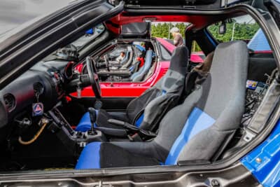 マツダ オートザム AZ-1:シートは純正のままとなっている