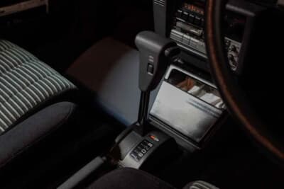 トヨタ カローラFX：珍しいグレードであることに加えて、さらにこのカローラFXはオートマチック車という珍しさだ