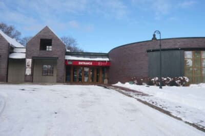 スチュードベーカー博物館のエントランス